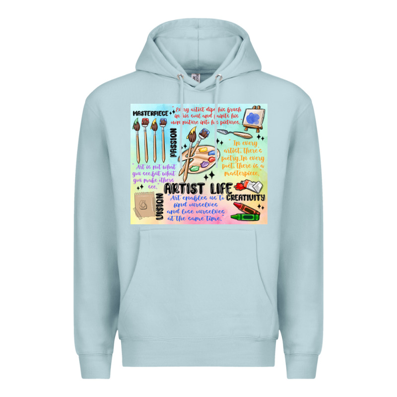Artist Life Premium Hoodie by MaliasSmallBusiness | Teevron