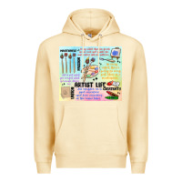 Pina Colada artist life Premium Hoodie - MaliasSmallBusiness