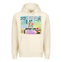 Tofu artist life Premium Hoodie - MaliasSmallBusiness