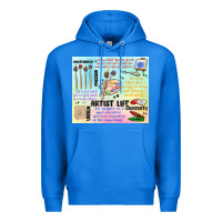 True Royal artist life Premium Hoodie - MaliasSmallBusiness