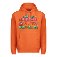 Carrot call me antisocial but please dont call me Premium Hoodie - MaliasSmallBusiness
