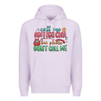 Lilac call me antisocial but please dont call me Premium Hoodie - MaliasSmallBusiness