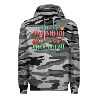 Slate Camo call me antisocial but please dont call me Premium Hoodie - MaliasSmallBusiness