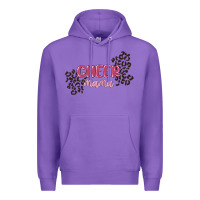 Purple cheer mama Premium Hoodie - MaliasSmallBusiness