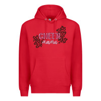 Red cheer mama Premium Hoodie - MaliasSmallBusiness