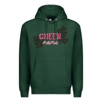 Sports Green cheer mama Premium Hoodie - MaliasSmallBusiness