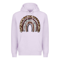 Lilac Cheetah rainbow Premium Hoodie - MaliasSmallBusiness