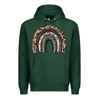 Sports Green Cheetah rainbow Premium Hoodie - MaliasSmallBusiness