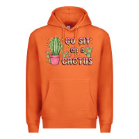 Carrot go sit on a cactus Premium Hoodie - MaliasSmallBusiness