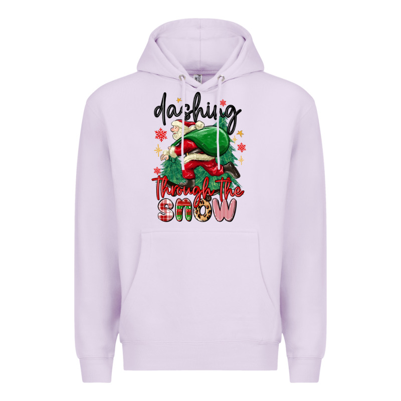 Dashing Through The Snow Premium Hoodie by MaliasSmallBusiness | Teevron