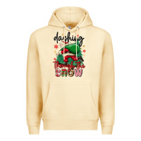 Pina Colada dashing through the snow Premium Hoodie - MaliasSmallBusiness