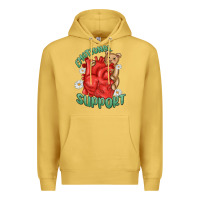 Antique Gold emotional support Premium Hoodie - MaliasSmallBusiness