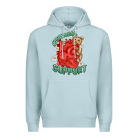 Blue Mist emotional support Premium Hoodie - MaliasSmallBusiness