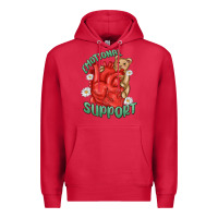 Cardinal emotional support Premium Hoodie - MaliasSmallBusiness