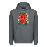 Rock emotional support Premium Hoodie - MaliasSmallBusiness
