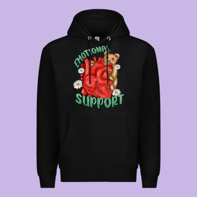 Premium Hoodie emotional support