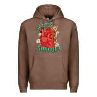 Chestnut emotional support Premium Hoodie - MaliasSmallBusiness
