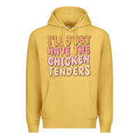 Antique Gold i'll just have the chicken tenders Premium Hoodie - MaliasSmallBusiness