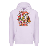 Lilac hippie soul Premium Hoodie - MaliasSmallBusiness