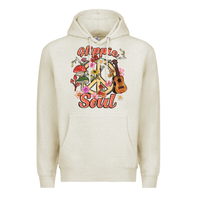 Hippie Soul Premium Hoodie by MaliasSmallBusiness | Teevron