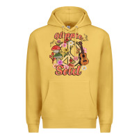 Antique Gold hippie soul Premium Hoodie - MaliasSmallBusiness
