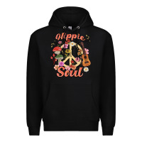 Black hippie soul Premium Hoodie - MaliasSmallBusiness
