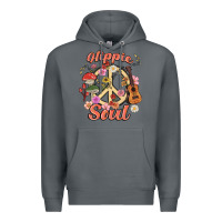 Rock hippie soul Premium Hoodie - MaliasSmallBusiness