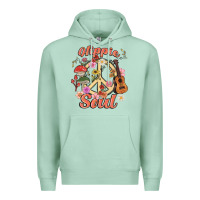 Seafoam hippie soul Premium Hoodie - MaliasSmallBusiness