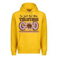 Lemon im just out here trusting god Premium Hoodie - MaliasSmallBusiness