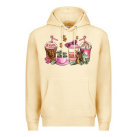 Pina Colada boss lady coffee cups Premium Hoodie - AdoDesignShop