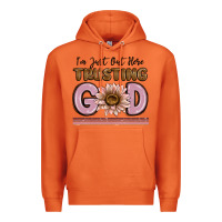 Carrot im just out here trusting god Premium Hoodie - MaliasSmallBusiness