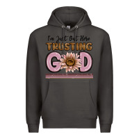 Smoke im just out here trusting god Premium Hoodie - MaliasSmallBusiness