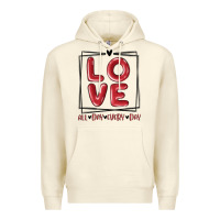 Sandshell love all day every day Premium Hoodie - MaliasSmallBusiness