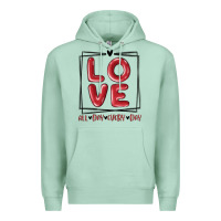 Seafoam love all day every day Premium Hoodie - MaliasSmallBusiness