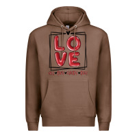 Chestnut love all day every day Premium Hoodie - MaliasSmallBusiness