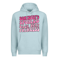 Blue Mist somebodys spoiled back seat princess Premium Hoodie - MaliasSmallBusiness