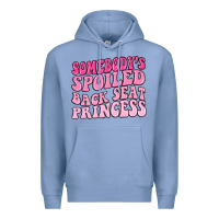 Colony Blue somebodys spoiled back seat princess Premium Hoodie - MaliasSmallBusiness