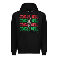Black jingle bell rock Premium Hoodie - MaliasSmallBusiness