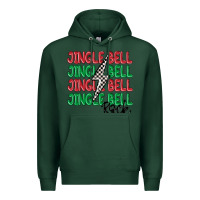 Sports Green jingle bell rock Premium Hoodie - MaliasSmallBusiness