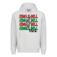 Dove Grey jingle bell rock Premium Hoodie - MaliasSmallBusiness
