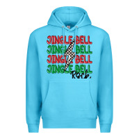 Ocean Blue jingle bell rock Premium Hoodie - MaliasSmallBusiness