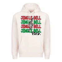 Pale Pink jingle bell rock Premium Hoodie - MaliasSmallBusiness