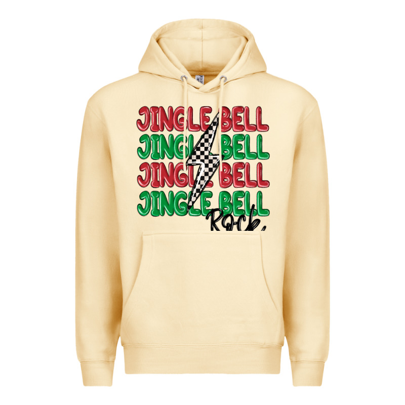 Jingle Bell Rock Premium Hoodie by MaliasSmallBusiness | Teevron