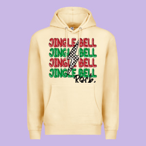 Jingle Bell Rock Premium Hoodie Designed By Maliassmallbusiness
