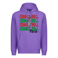 Purple jingle bell rock Premium Hoodie - MaliasSmallBusiness