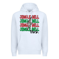 White jingle bell rock Premium Hoodie - MaliasSmallBusiness
