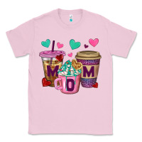 Bubblegum Pink Western Mom Coffee Cups Classic Tee - BundleAndBundleShop