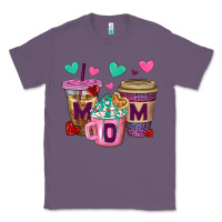 Lavender Western Mom Coffee Cups Classic Tee - BundleAndBundleShop