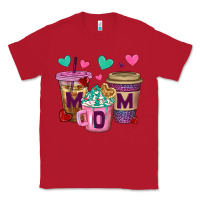 Red Western Mom Coffee Cups Classic Tee - BundleAndBundleShop