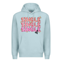 Blue Mist single single single af Premium Hoodie - MaliasSmallBusiness